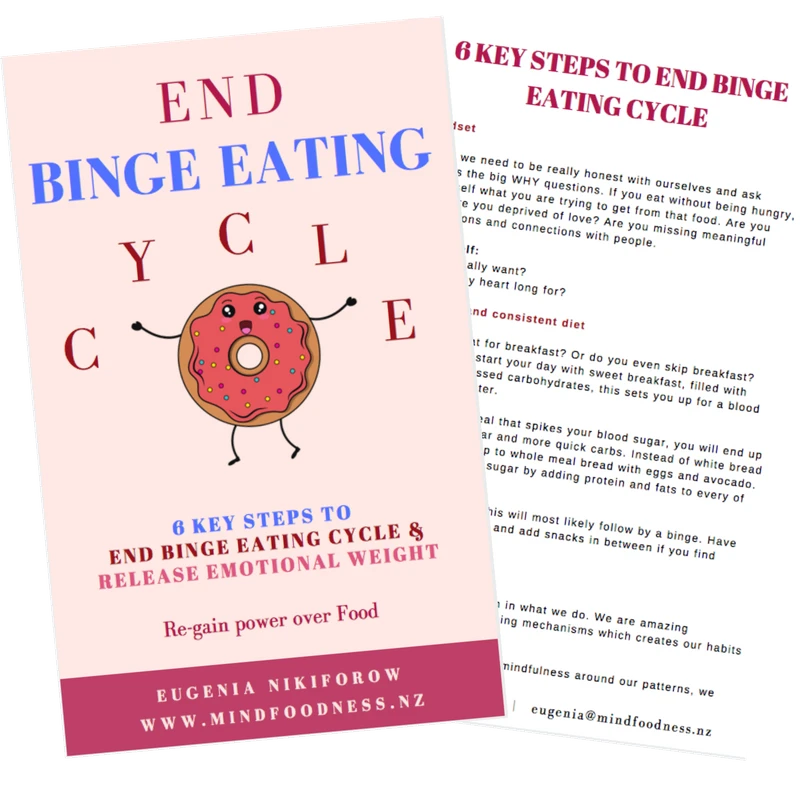Stop Binge eating and emotional eating