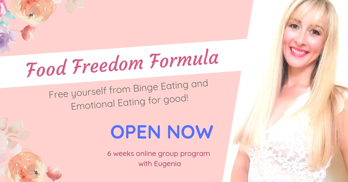 Stop binge eating and emotional eating