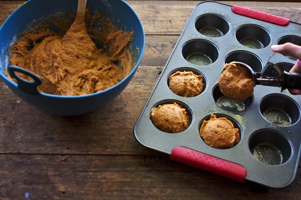 Healthy Pumpkin muffin pies sugar free and gluten free