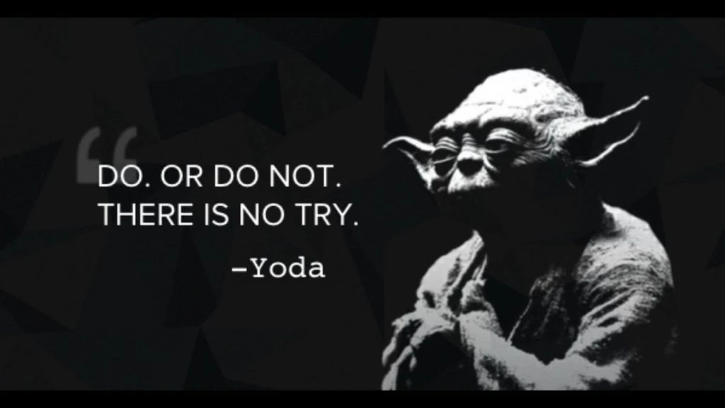 you either do or you do not