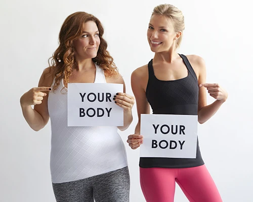stop comparing her body with hers