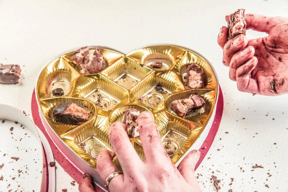 eating chocolate when emotional eating