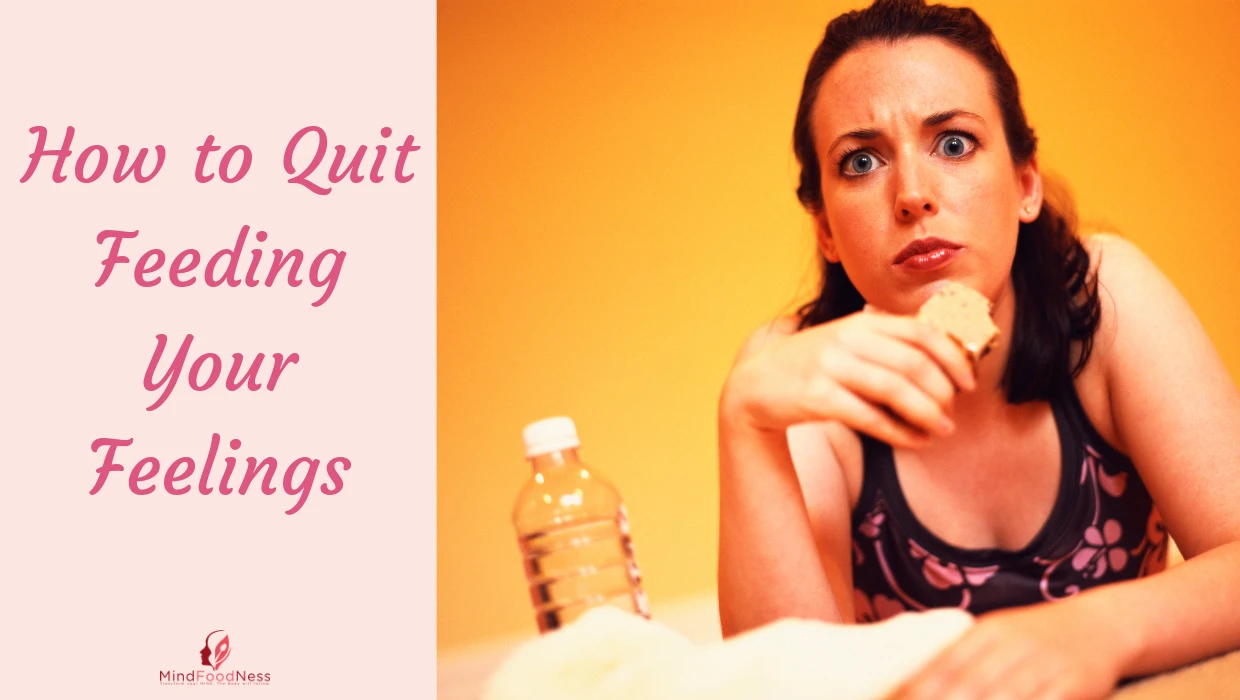 Women Feeding her Feelings Emotional Eating